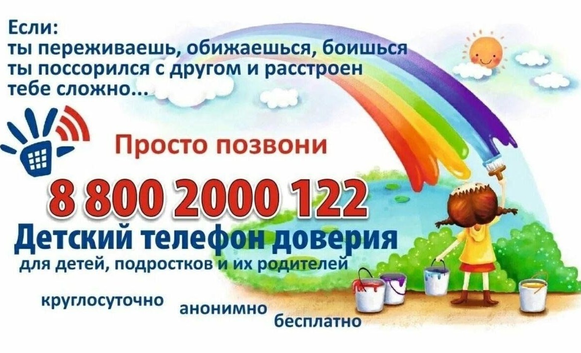 Мероприятия в рамках недели детского телефона доверия.